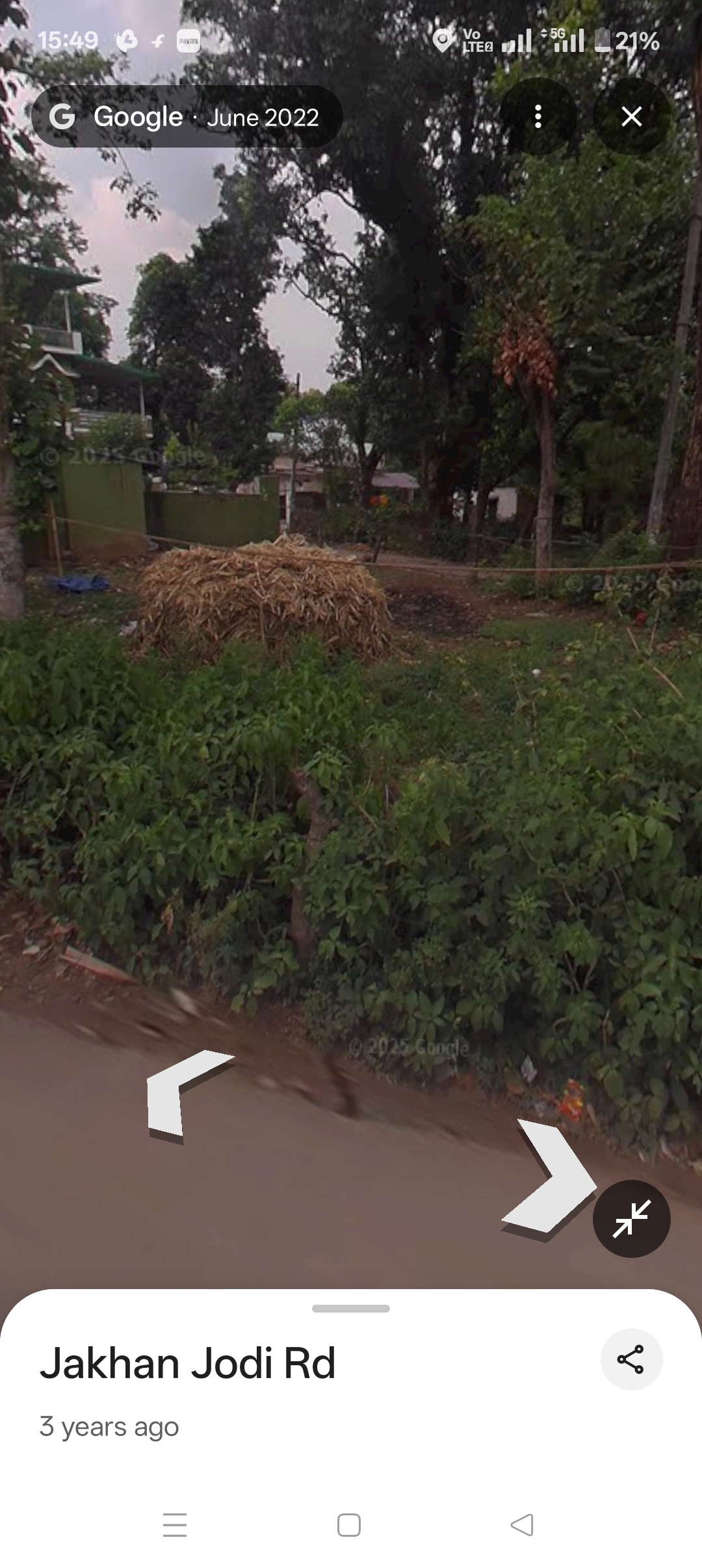 258 sq yard on road plot at Jakhan Rajpur road